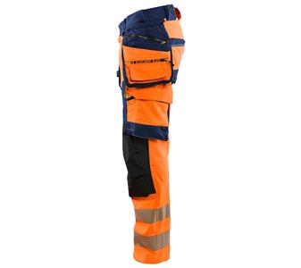 112216485389 Blaklader High Vis Hose 4-Wege-Stretch High Vis orange marineblau_3.jpg